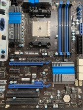 MSI FM2-A85XA-G65 ATX Motherboard Socket FM2 A85X DDR3, With Original I/O Shield picture