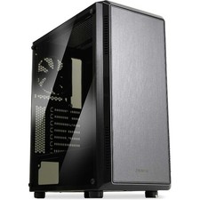 S4 Mid-Tower ATX Desktop PC Case, 2 x 120mm Quiet Fans Preinstalled picture