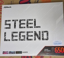 ASRock B650 Steel Legend WiFi Motherboard AMD Socket AM5 Operation Confirmed picture