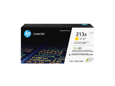 HP 213A Yellow Original LaserJet Toner Cartridge, ~3,000 pages, W2132A picture