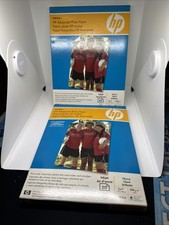 HP Glossy 5x7 Photo Paper 20 Sheet  2 Pack 2008 NEW Old Stock  CG812A picture
