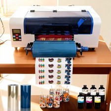 A3+ UVDTF single head Crystal label printer Transfer Automatic Laminating 2-in-1 picture