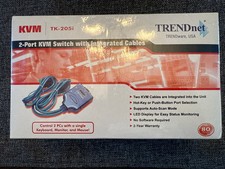 TRENDnet  TK (TK-205I) 2-Ports External KVM switch PS/2 picture