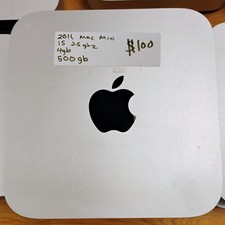 2011 Apple Mac Mini Intel Core i5 2.5GHz 4GB 500GB Desktop Silver picture