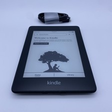 Kindle Paperwhite 10th Generation 32GB WiFi Black - PQ94WIF- Tested -  picture