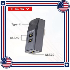 TESY Glovebox USB Hub for Tesla Model Y Juniper Model 3 Highland 4-in-1 Type-C picture