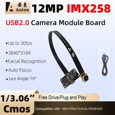 IMX258 12MP USB Camera Module 4K Autofocus 30fps 75° FPC Webcam Board MJPG/YUY2 picture