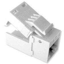 Platinum Tools 706WH-4C White EZ-SnapJack Cat6 Connector, 4 Piece picture
