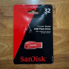 SanDisk Cruzer Blade 32GB USB Flash Drive NEW Unopened picture