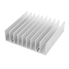 Aluminium Heatsink Diffuse Radiating Dissipation Cooling Fin 76 x 70 x 21mm picture