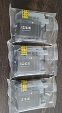 SEALED Set Of 3 🖤 EZ ink LC203XL Inkjet Printer Ink Cartridges In Black picture