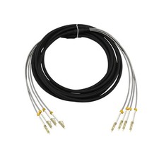 50M Outdoor Field Fiber Patch Cord LC to LC UPC Multi-Mode 4 Strand Fiber Cable picture