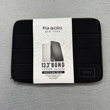 Solo New York PRO113-4 Link Collection Black 13.3” Bond Laptop/iPad Pro Sleeve picture