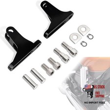 Motorcycle Parts,Passenger Mini Footboard Gloss Black Footboard Mount Kit picture