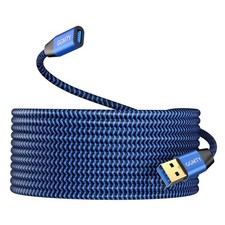 GGMTY USB 3.0 Extension Cable 6FT, Type A Male to Female, Braided 6ft, Blue picture
