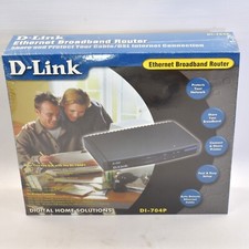 D-Link DI-704P Ethernet Broadband Router Digital Home New Sealed Box picture
