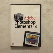 Adobe Photoshop Elements 4.0 for Macintosh Mac Cd-rom Photo Editing Software picture