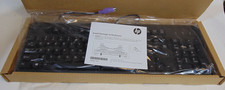 HP Wired Keyboard KB-1156 PS/2 Black P/N: 672646-003 OEM PS2 American English picture