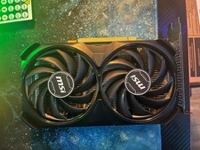 MSI GeForce RTX 4060 8GB Ventus 2X Black OC Graphics Card - Tested Working picture