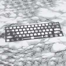 For GH60 GK61 Mechanical Keyboard PCB CNC ANSI Anodized Positioning Board Plate picture