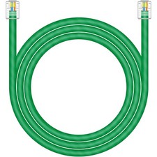 CAT5E RJ11 Data Cable DSL Cable 10ft Heavy Duty High-Speed DSL Modem Cable picture