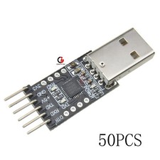 50PCS 6Pin USB 2.0 to TTL UART Module Serial Converter CP2102 STC Replace FT232 picture