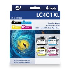 LC401XL LC-401 XL Ink Cartridges for Brother MFC-J1010DW MFC-J1170DW MFC-J1012DW picture