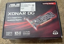 ASUS ** Xonar DG PCI 5.1 Gaming Sound Card ** New in Box picture