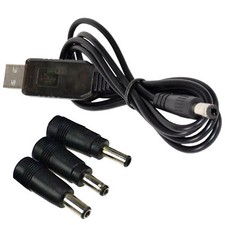 HQRP USB to DC 12V Step-Up Cable for Lacie Petit 500GB N2870 ABY25 External HDD picture