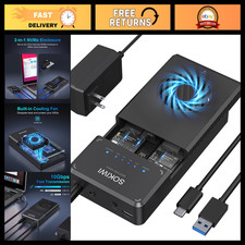 10Gbps USB 3.2 NVMe M.2 SSD Enclosure & Duplicator - Fast Data Transfer, Portabl picture