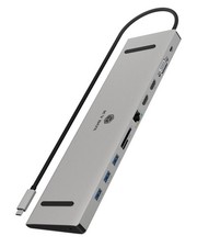 ICY BOX IB-DK2106A-CPD Wired USB 3.2 Gen 1 (3.1 1) Type-C Anthracite, Black ~E~ picture