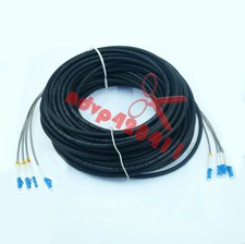 10M Field Outdoor Fiber Cable LC-LC 4 Strand 9/125 SingleMode Fiber Patch Cord picture