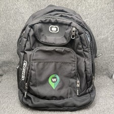 OGIO Excelsior Backpack Black Silver Laptop Bag Model 411069 s12 picture