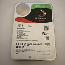Seagate IronWolf Pro 16TB ST16000NE000 3.5” SATA NAS HDD 7200RPM Read Power Port picture