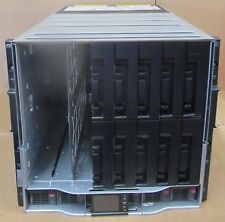 HP C7000 G2 GEN2 BladeSystem Enclosure Chassis 6x 2400W PSU 10x Fans 2x OA picture