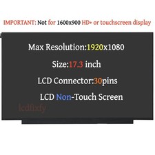 For NV173FHM-N49 V8.0 GENUINE ASUS LCD LED FHD G731G G731GU-BI7N9 New Screen picture