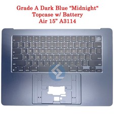 Grade A Dark Blue Keyboard TopCase Battery A2797 Macbook Air 15