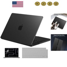 Matte Space Black MacBook Pro 14'' Case with Keyboard Cover & Screen Protector picture