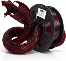 PETG Filament 1.75Mm, Dragon Blood Red, Co-Extruded Core-Shell 3D Printer Filame picture