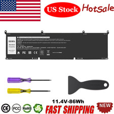 86Wh 69KF2 Laptop Battery For Dell Alienware M15 M17 R3 XPS 15 9500 8FCTC 70N2F picture