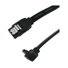 OKGEAR GC18AKM12-SL 18″ SATA III 6 Gbps Cable – Straight to Left-Angle, Metal picture