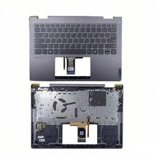 Backlit Keyboard FP For Lenovo Yoga 7 2-in-1 14AHP9 83DK Palmrest 5CB1N96877 picture