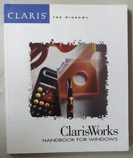 MANUAL Claris Works Handbook For Windows for IBM-PC Computers 1993 picture