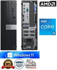 Dell OptiPlex 7070 Desktop Budget Gaming 16GB RAM SSD+HDD AMD Wi-Fi WIN11 Pro picture