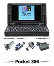 New Pocket386 Retro Computer Mini Laptop PC 8088 OS/Windows3.1 VGA OPL3 Notebook picture