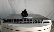 Cisco Catalyst 3750-X POE+ WS-C3750X-48PF-S V05 Gigabit Switch picture