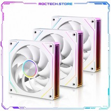 3 PACK FORWARD ARGB & PWM RGB 120mm Desktop PC Computer Case CPU Cooling Fan picture