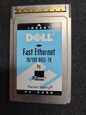 DELL 3Com Fast 10/100 Base-TX LAN Fast Ethernet PC Card 3CCFE575CT-D1  picture