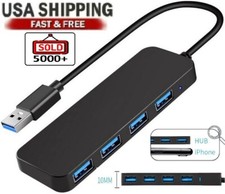 NEW USB 3.0 Hub 4-Port USB Hub USB Splitter USB Expander for Laptops Flash Drive picture