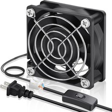 60Mm Ec Fan With Power Cord For Cooling Ventilation And Airflow Projects picture